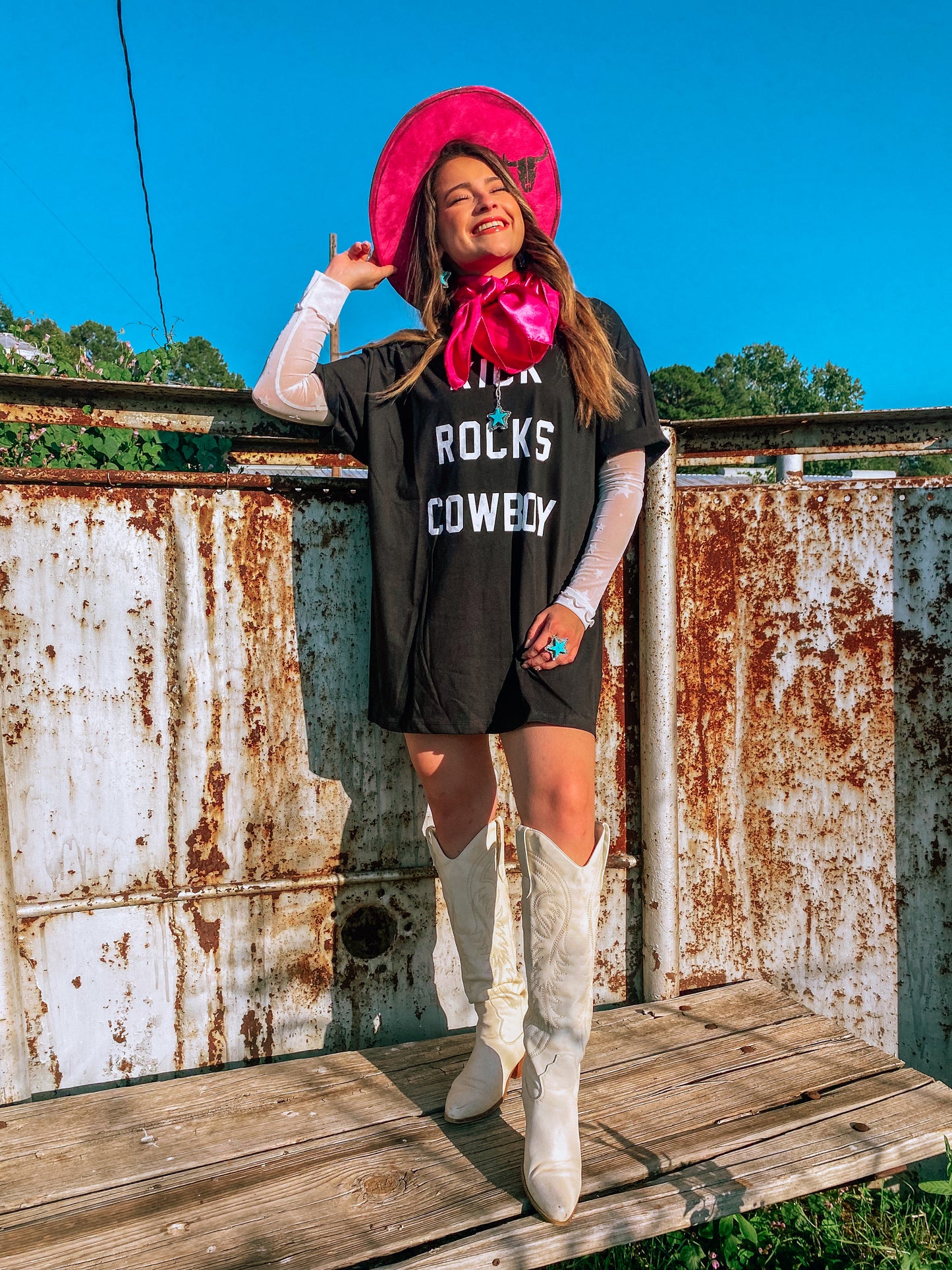 Kick Rocks Cowboy Tee