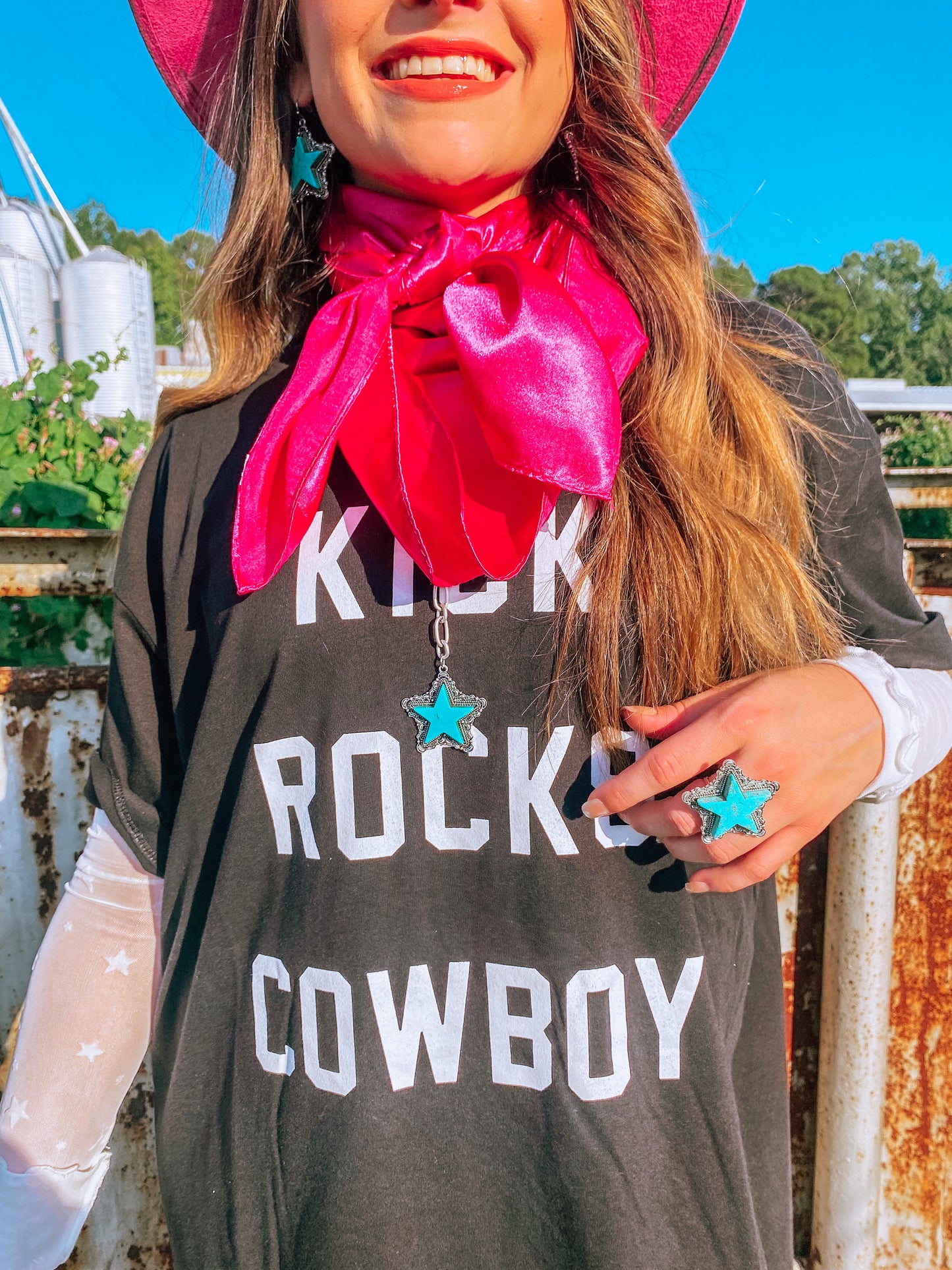 Kick Rocks Cowboy Tee